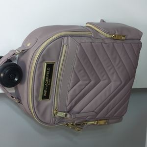 Karl Lagerdeld Paris Purple Backpack